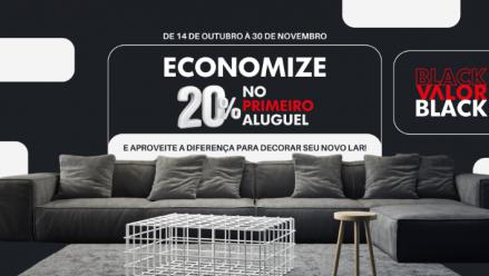 Aproveite os 20% de desconto da Black Valor Black para decorar o seu novo lar com estilo e funcionalidade!